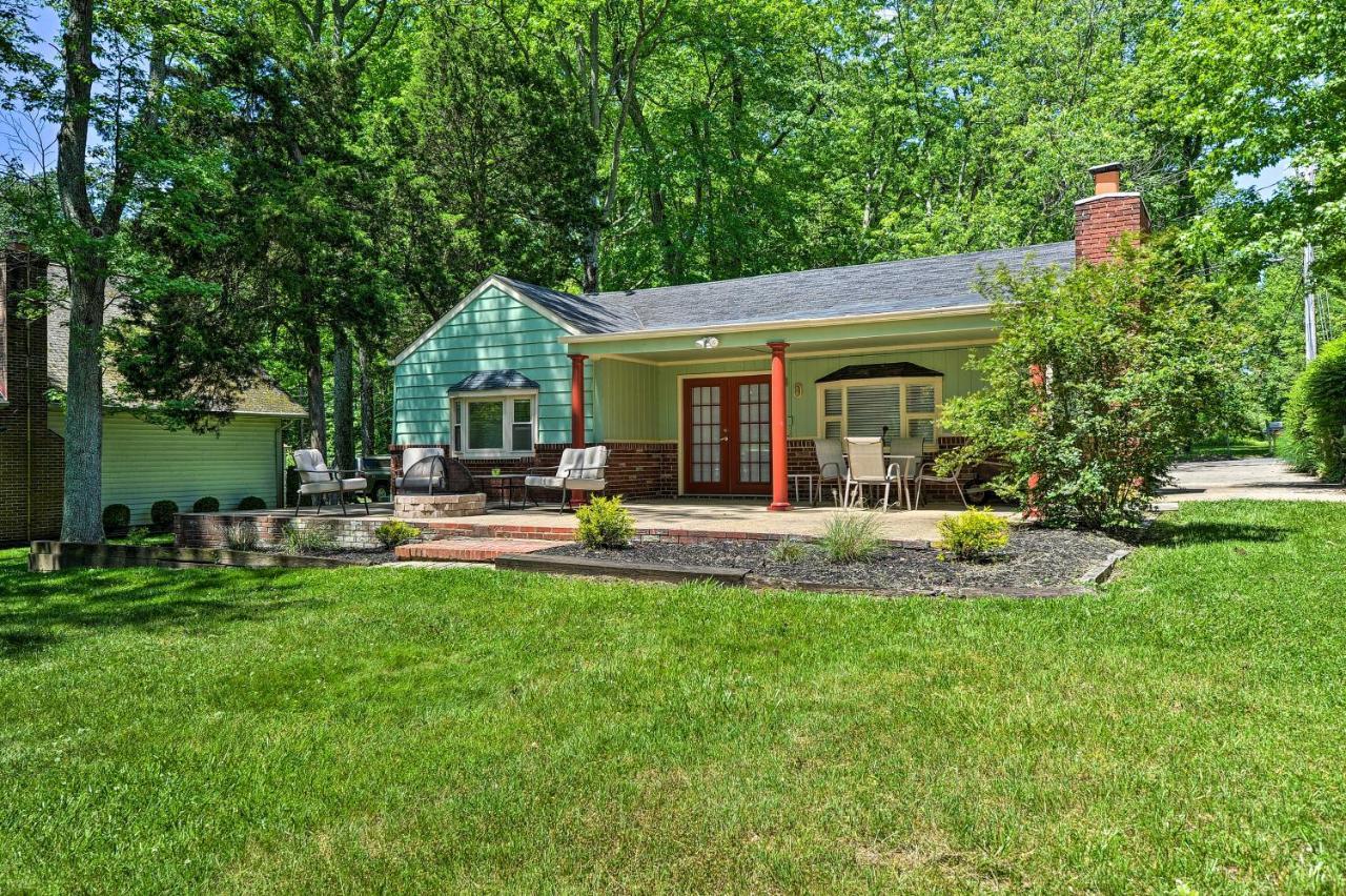 Waterfront Annapolis Home Fire Pit And Fishing Pier المظهر الخارجي الصورة